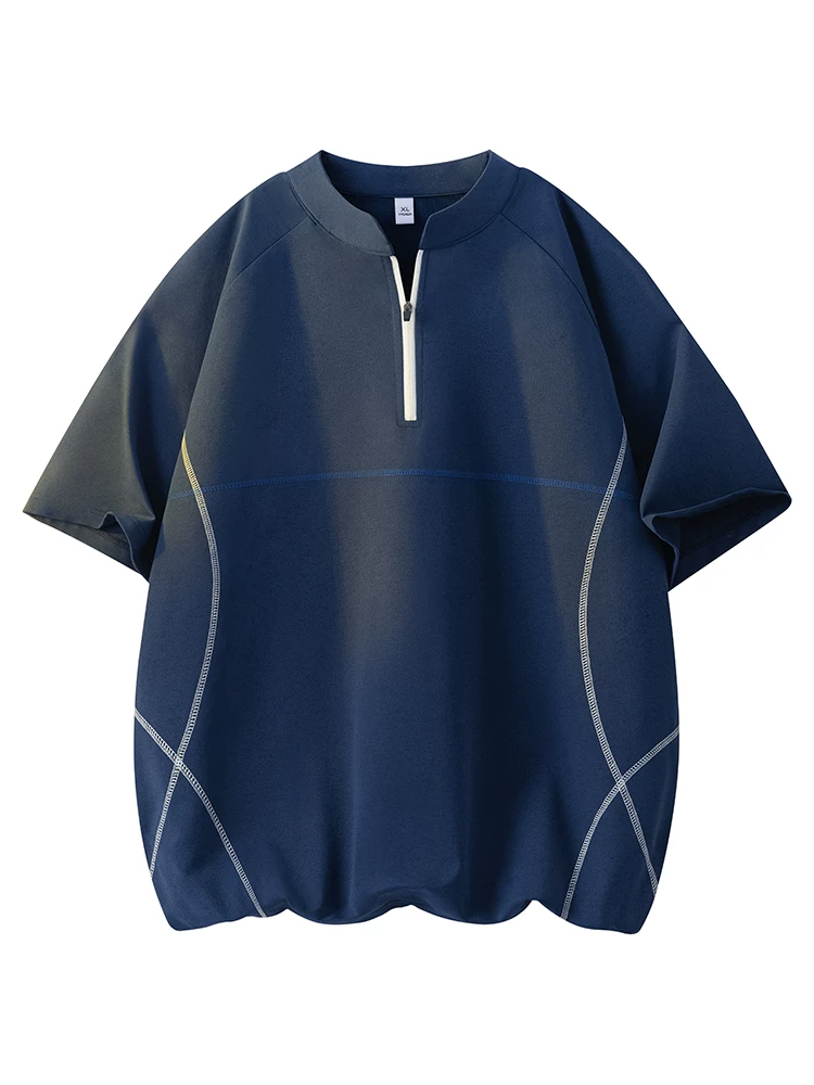 Áo thun nam cổ Henley kiểu Mỹ của Jeanswest, tay ngắn, dáng rộng mùa hè, chất liệu cao cấp, thoáng khí, thân thiện với làn da.