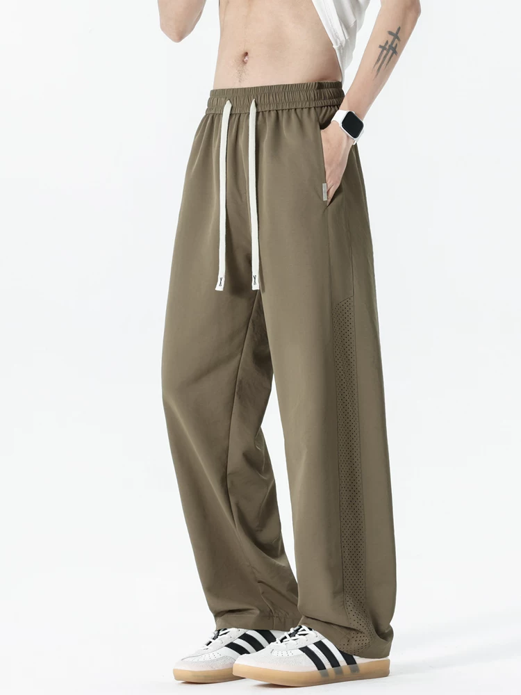 Quần nam Jeanswest mùa xuân thu dáng thẳng rộng rãi 2026 quần thể thao mới mùa hè quần thể thao nam thông thường