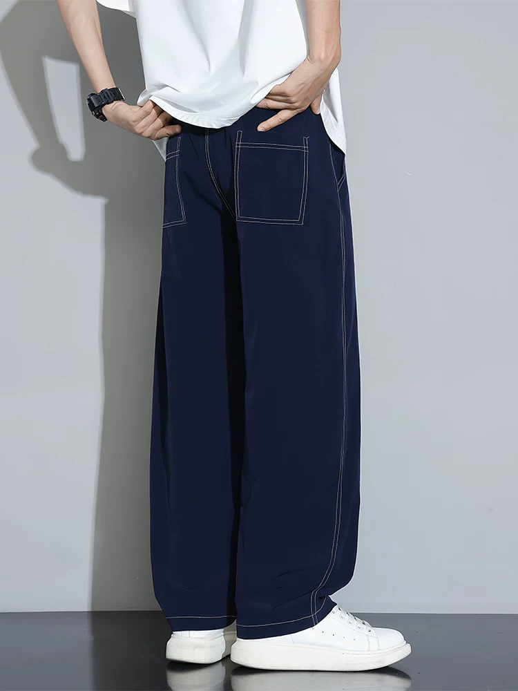 Quần âu nam Jeanswest phong cách Mỹ, mẫu mới hè 2026, dáng rộng, đa năng, quần thể thao ống đứng suông mềm mại.