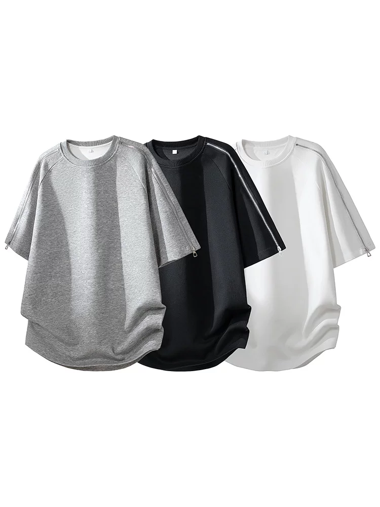 Áo thun tay raglan cổ tròn kiểu Mỹ của Jeanswest dành cho nam, áo thun ngắn tay cao cấp, rộng rãi, thoáng khí, phong cách thường ngày mùa xuân hè.