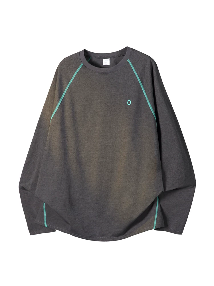 Áo thun dài tay chống nắng nhanh khô của Jeanswest dành cho nam, mùa xuân hè, dáng rộng, đa năng, thoáng khí, thân thiện với làn da.