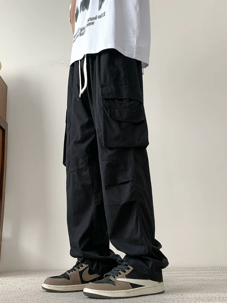 Quần dài chất liệu cotton nguyên chất Jeanswest dành cho nam, kiểu dáng rộng rãi, thời trang thu đông, thương hiệu nổi tiếng, chất liệu dày dặn, lót lông cừu.