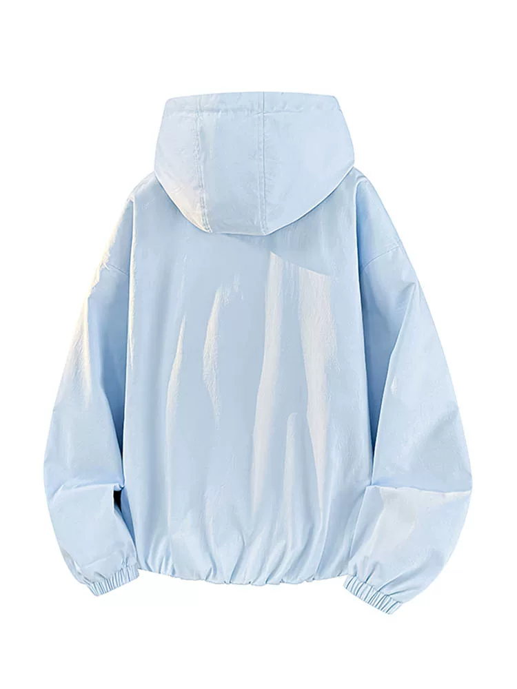 Áo khoác có mũ trùm đầu kiểu Mỹ thời thượng của Jeanswest dành cho nam, mùa xuân và mùa thu, áo khoác ngoài rộng rãi, đa năng, cao cấp.