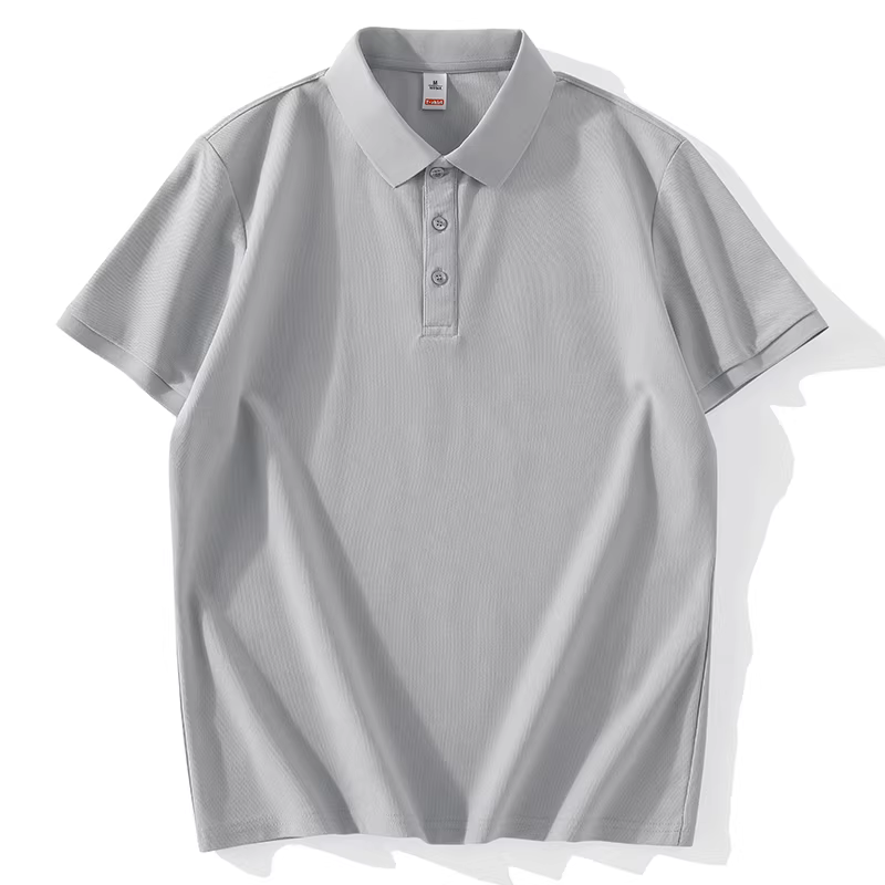 Áo sơ mi POLO nam với nhiều lựa chọn màu sắc】Áo thun cổ điển tay ngắn mùa hè, dáng ôm, cổ trụ, thoáng mát dành cho nam thanh niên