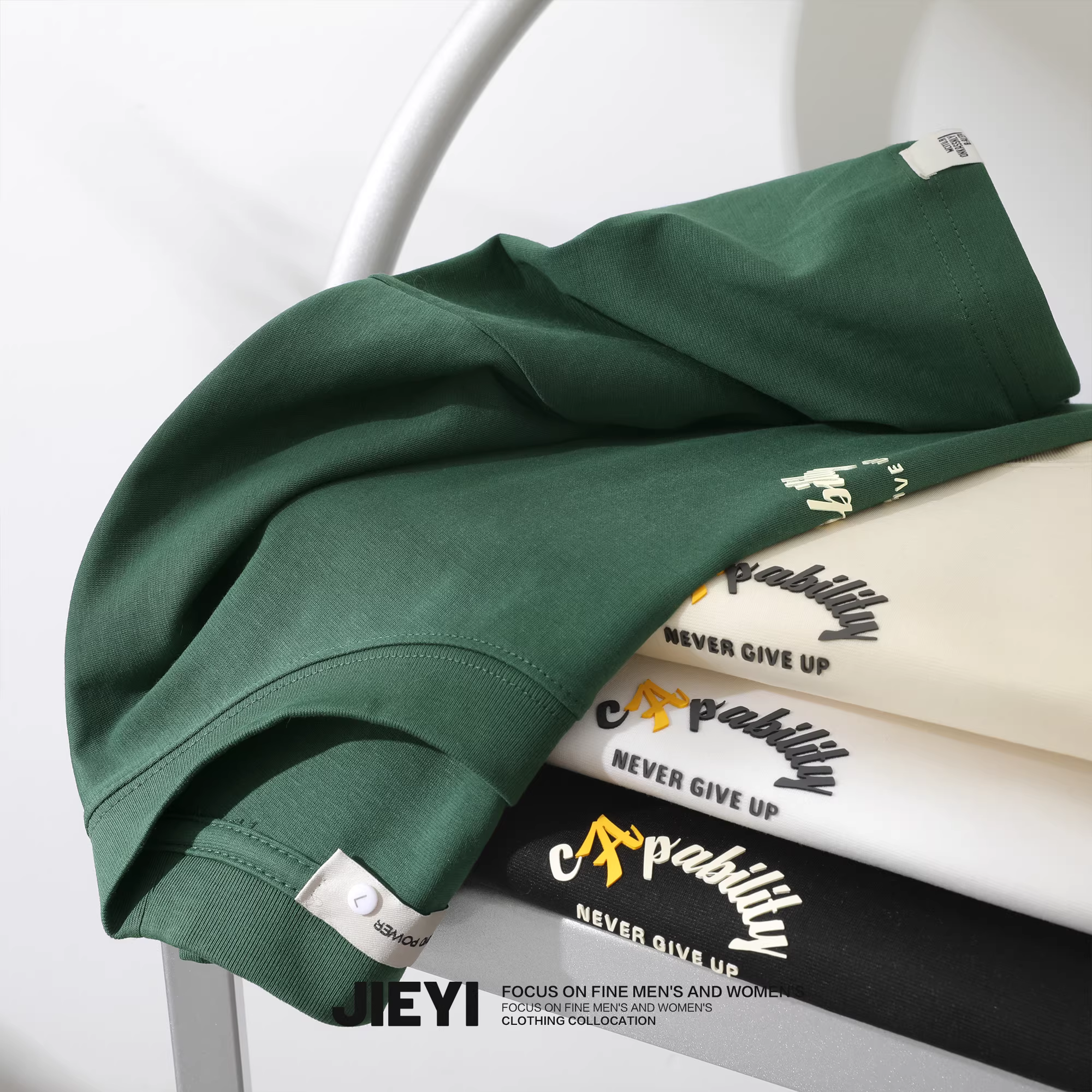 Ưu đãi đặc biệt: Áo thun in nổi phong cách cổ điển Hàn Quốc, thoáng khí và thấm hút mồ hôi, áo thun nam hợp thời trang mùa hè dành cho giới trẻ đi làm.