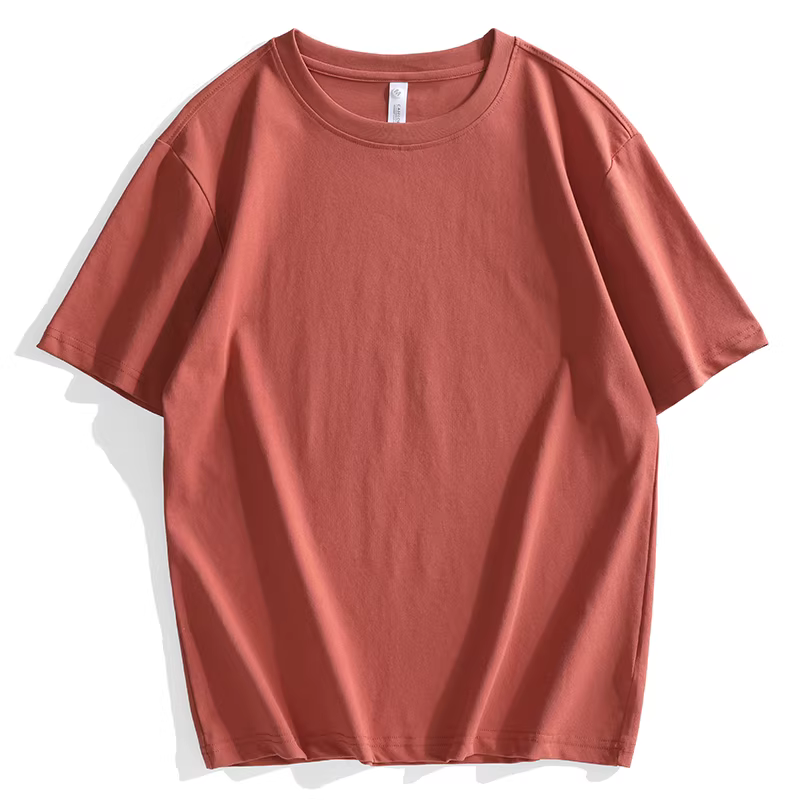 Áo thun cotton làm mát tức thì với tay áo ngắn thoáng khí và cổ tròn màu trơn dành cho nam.