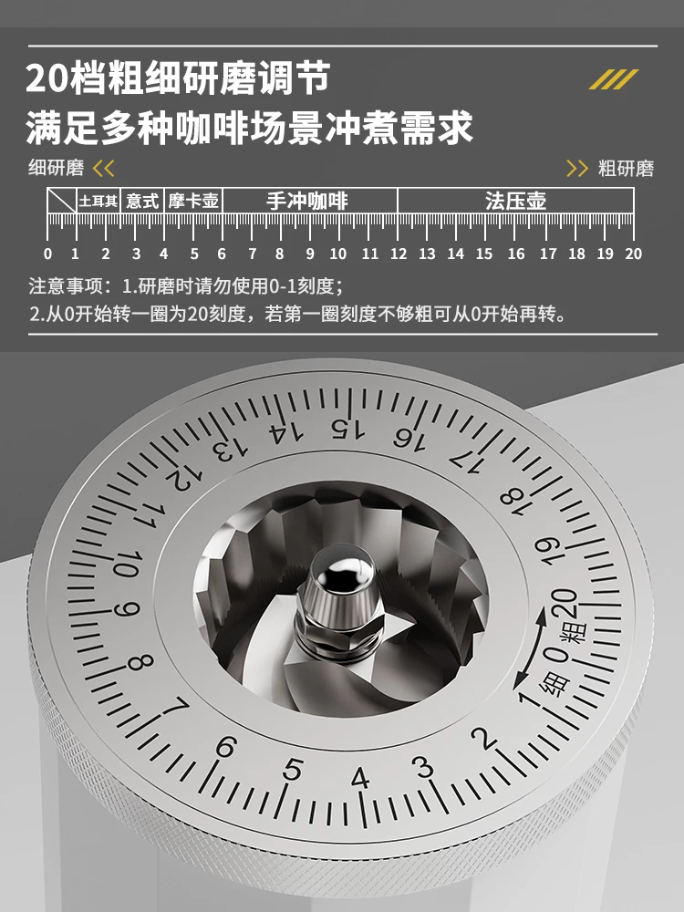 Máy xay cà phê điện Mongdio máy pha cà phê nhỏ CNC sản phẩm duy nhất máy xay cà phê espresso pha thủ công