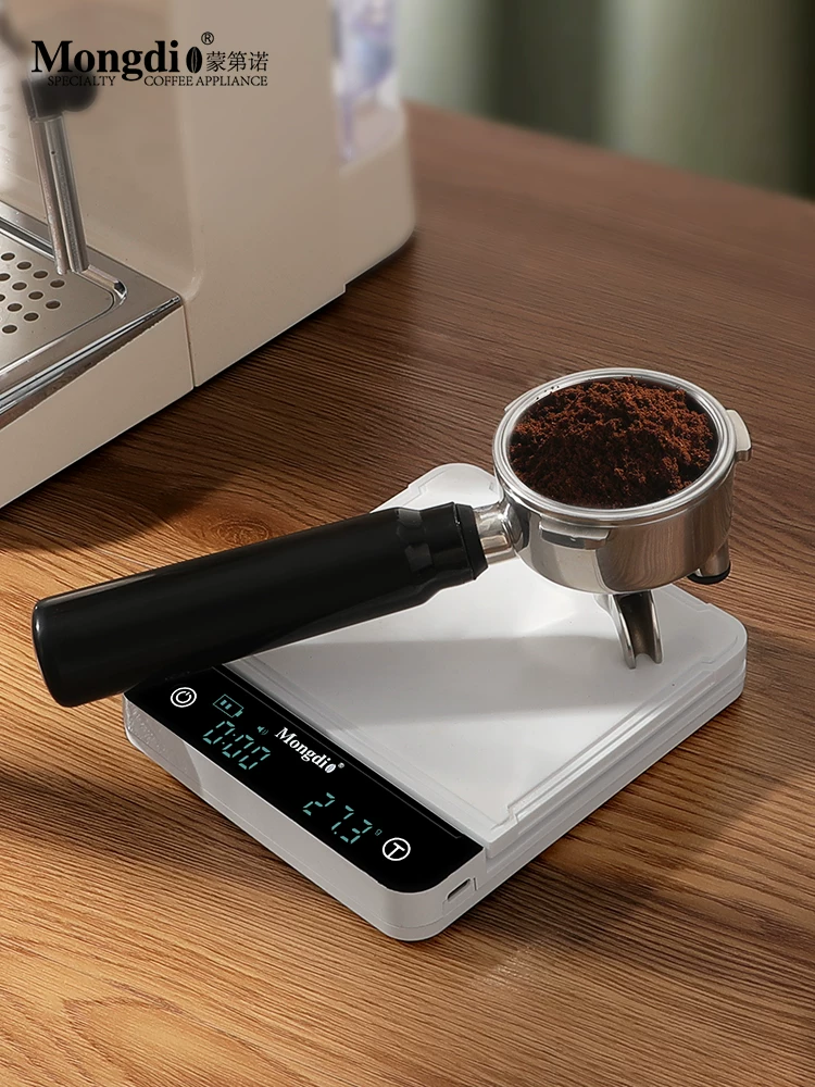 Cân điện tử cà phê Mongdio, cân điện tử đặc biệt dành cho cà phê pha thủ công, cân cà phê, thiết bị cân hạt cà phê Ý