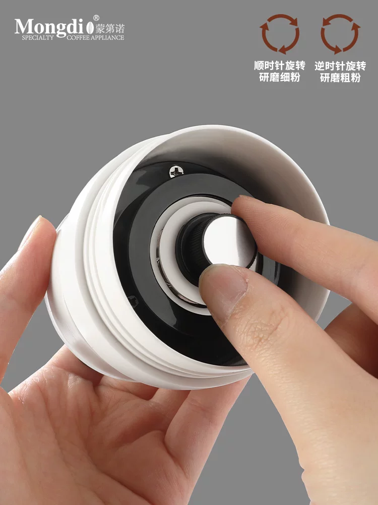Máy xay cà phê cầm tay Mongdio máy pha cà phê tại nhà ngoài trời di động xay và pha cà phê tích hợp máy xay