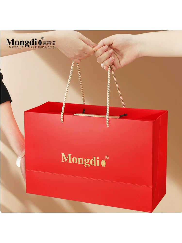 Bộ ấm pha cà phê Mongdio Moka hộp quà tặng quà cưới quà sinh nhật quà tân gia quà đính hôn quà lưu niệm