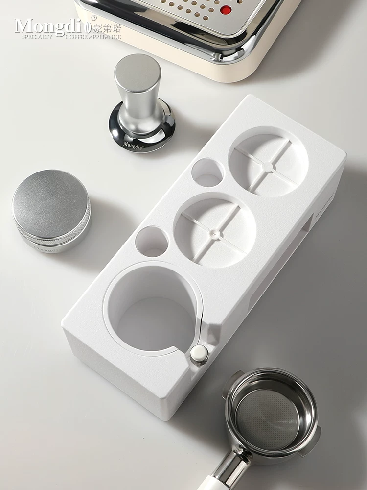 Dụng cụ nén cà phê Mongdio, phụ kiện máy pha cà phê, dụng cụ bảo quản, bộ dụng cụ nén cà phê hoàn chỉnh, dụng cụ pha cà phê