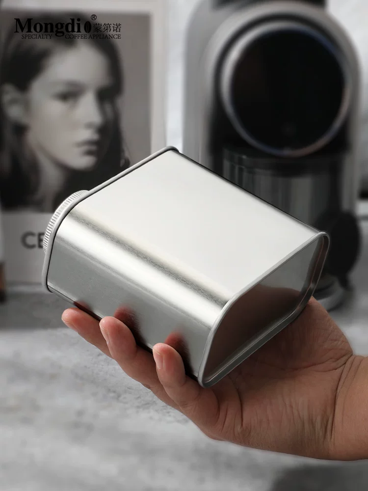 Hộp đựng cà phê bằng thiếc có van một chiều, hộp đựng cà phê dạng bột kín, hộp đựng trà