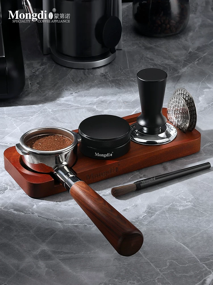 Đế ép cà phê Mongdio, dụng cụ phân phối cà phê, kho chứa thiết bị pha cà phê, phụ kiện máy pha cà phê, bộ dụng cụ pha cà phê đầy đủ