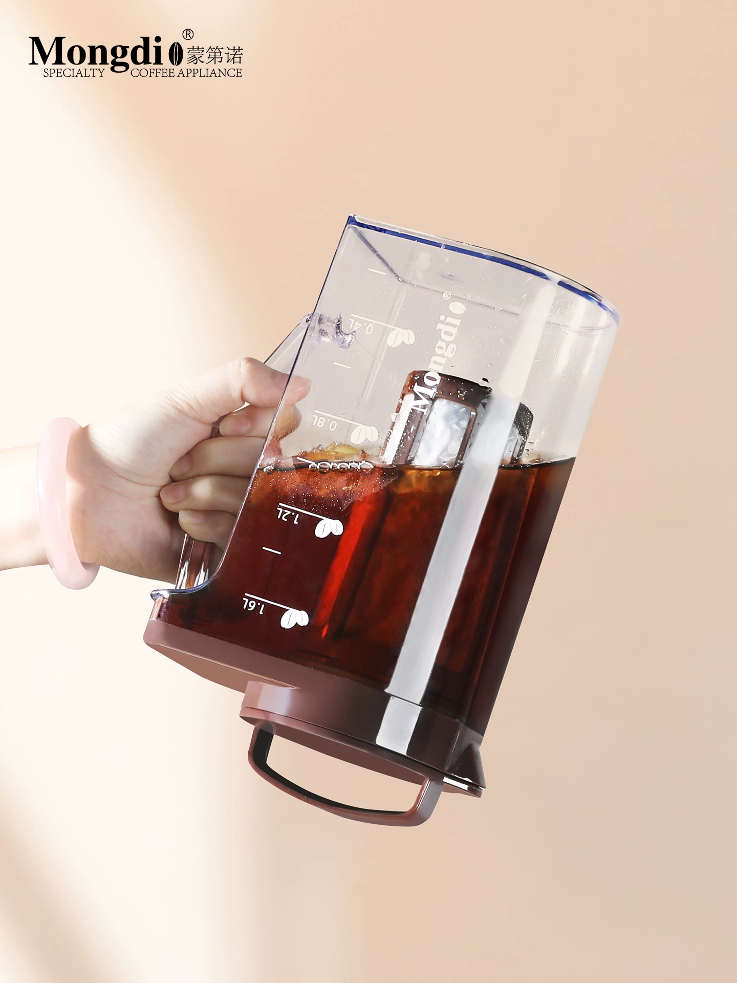 Bình pha cà phê lạnh Mongdio, bình pha cà phê lạnh, ấm pha trà lạnh, bình pha cà phê lạnh, cốc pha cà phê lạnh dung tích lớn, bình đựng nước lạnh