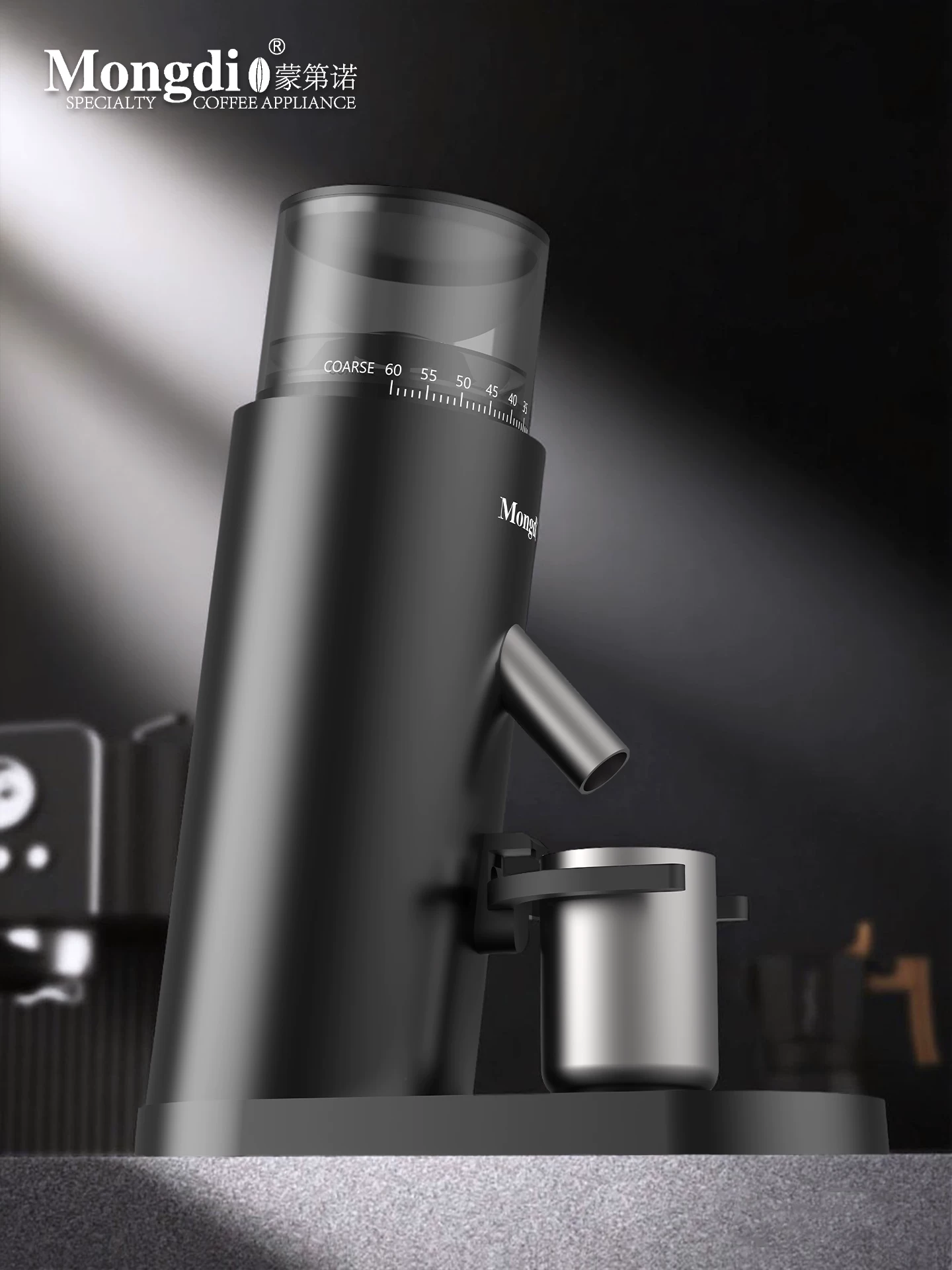 Máy xay cà phê điện Mongdio pha cà phê espresso thủ công chuyên nghiệp máy xay cà phê tự động thiết bị pha cà phê