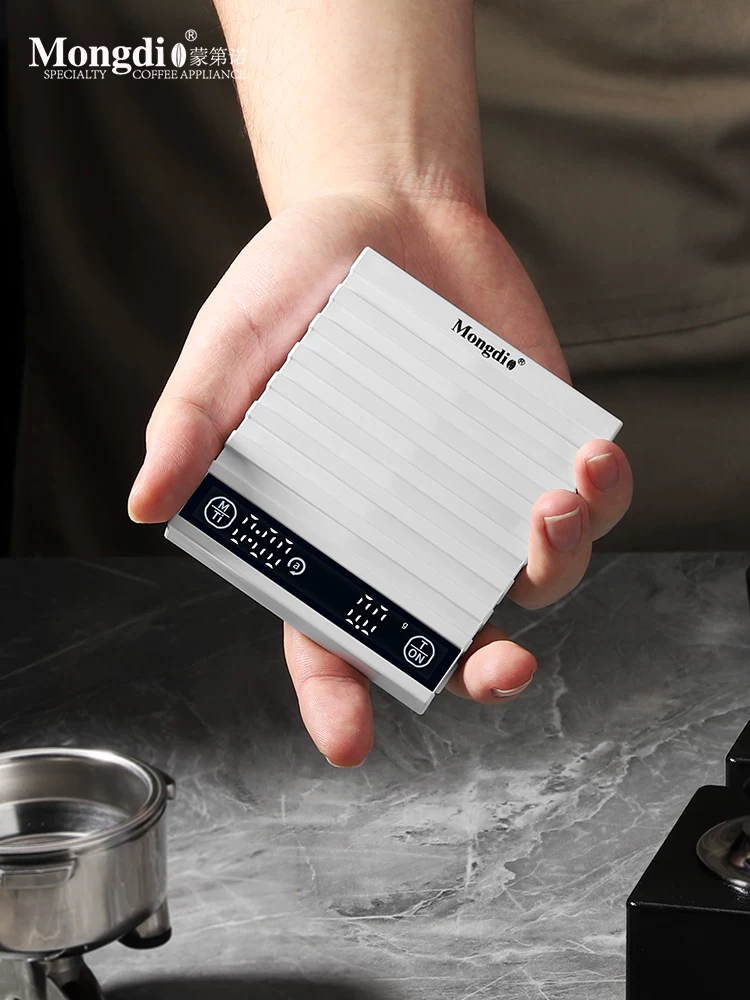 Cân điện tử cà phê Mongdio, cân cà phê espresso, cân hạt cà phê mini cầm tay, cân trọng lượng gram, cân cà phê pha thủ công