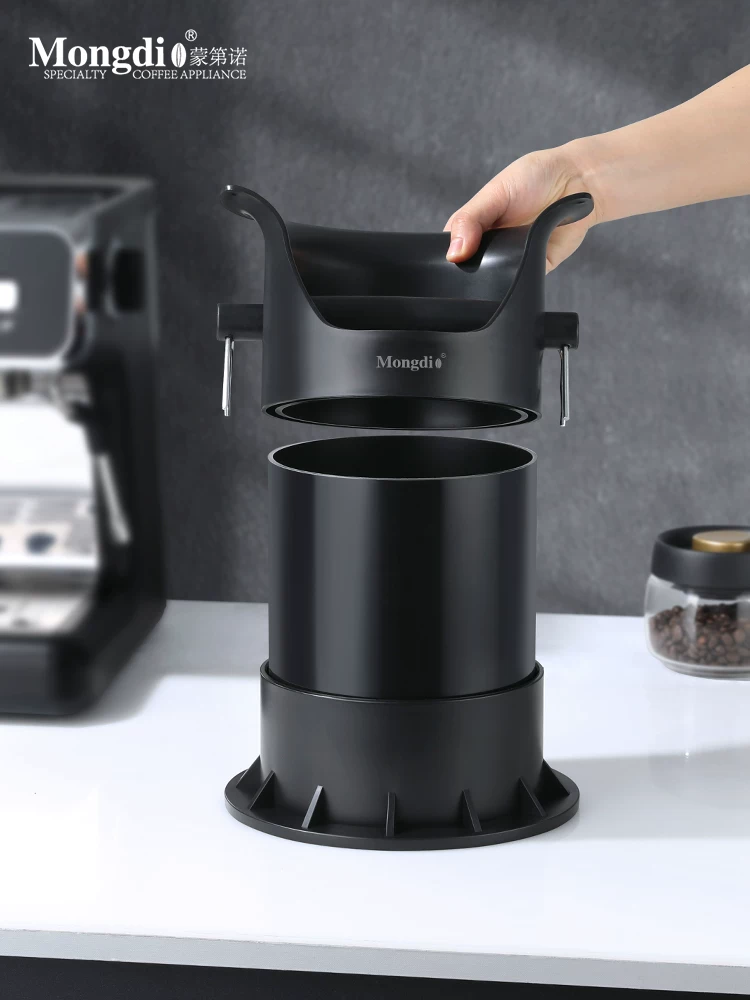 Hộp đựng bã cà phê Mongdio, hộp đựng bã cà phê, dụng cụ thu gom bã cà phê, hộp đựng bã cà phê thương mại cỡ lớn.