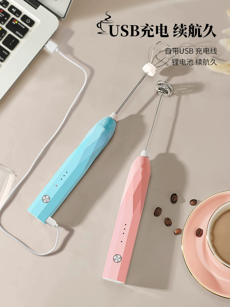 Máy tạo bọt sữa Mongdio, máy tạo bọt cà phê, máy đánh sữa điện, máy đánh sữa cầm tay