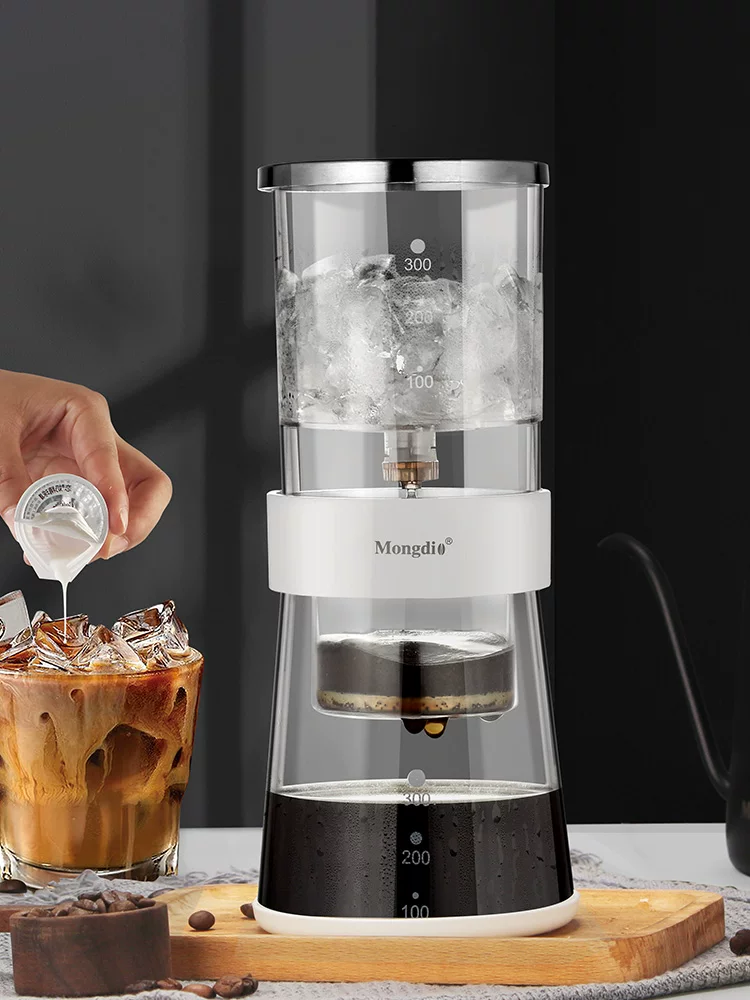 Bình pha cà phê nhỏ giọt Mongdio, bình pha cà phê lạnh kiểu nhỏ giọt, bình pha cà phê thủ công, bình chia sẻ cà phê, bộ pha cà phê ngoài trời