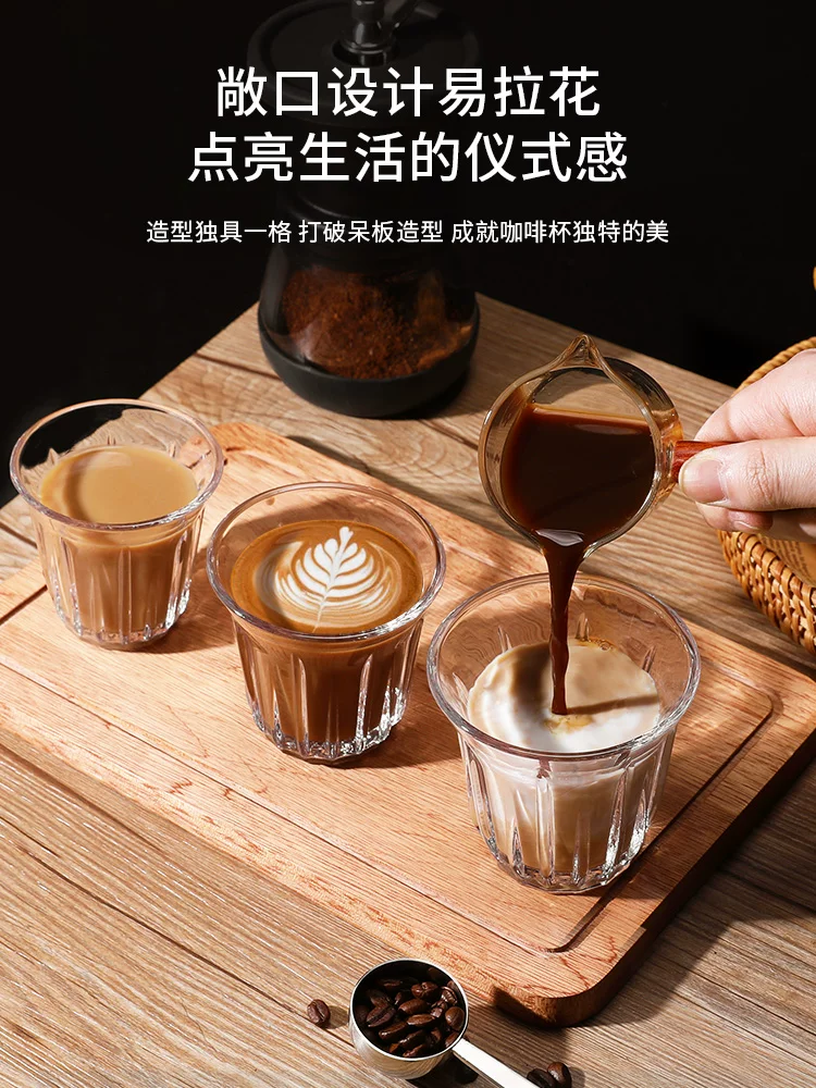 Ly cà phê Mongdio, ly cà phê bẩn, ly cà phê đá, ly latte đá Mỹ, ly bomber nhỏ sọc trắng Úc