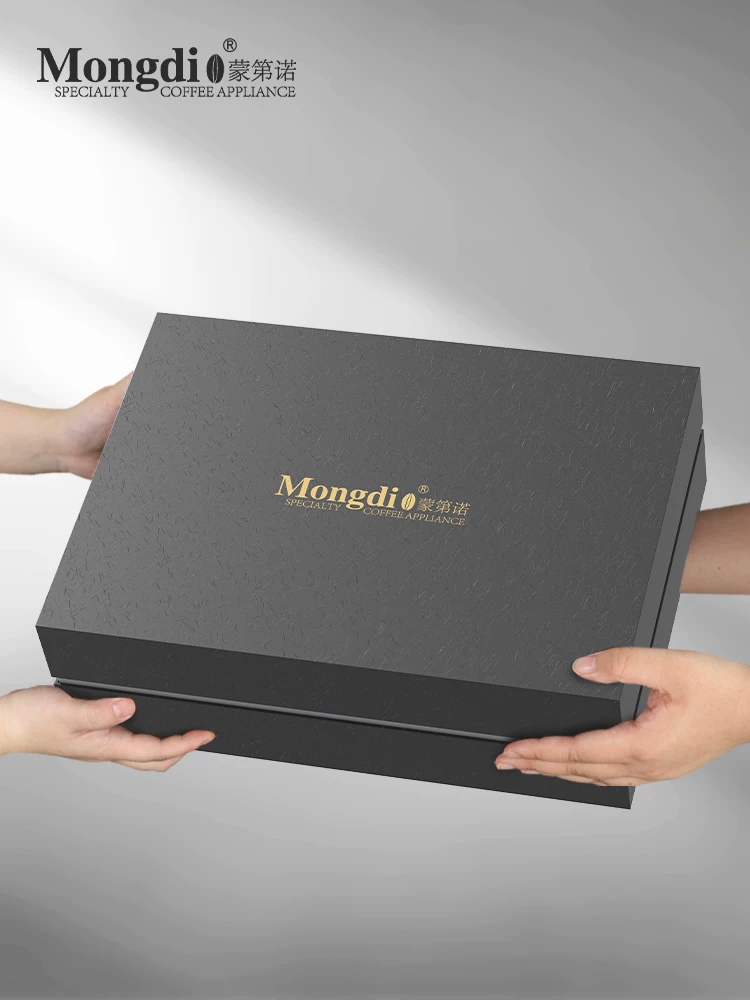 Bộ ấm pha cà phê thủ công Mongdio, máy pha cà phê, máy xay cà phê bằng tay, ấm chia sẻ, dụng cụ pha cà phê thủ công, hộp quà tặng