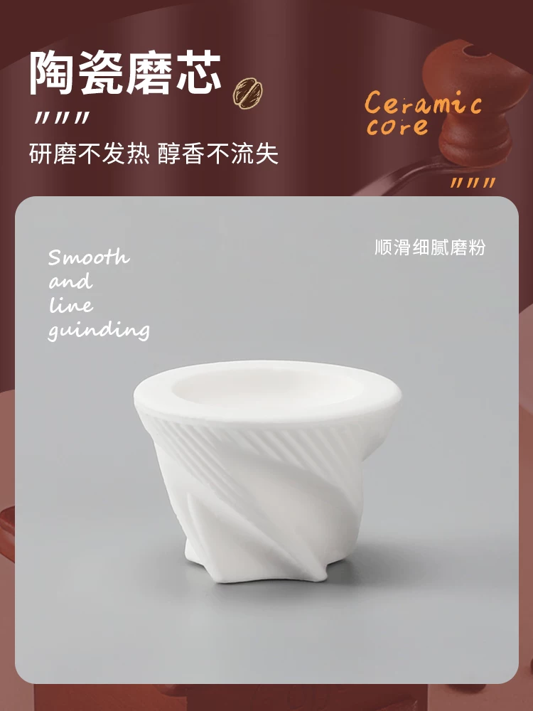 Máy xay cà phê thủ công Mongdio máy xay cà phê gia đình nhỏ máy xay cà phê retro máy xay cà phê quay tay