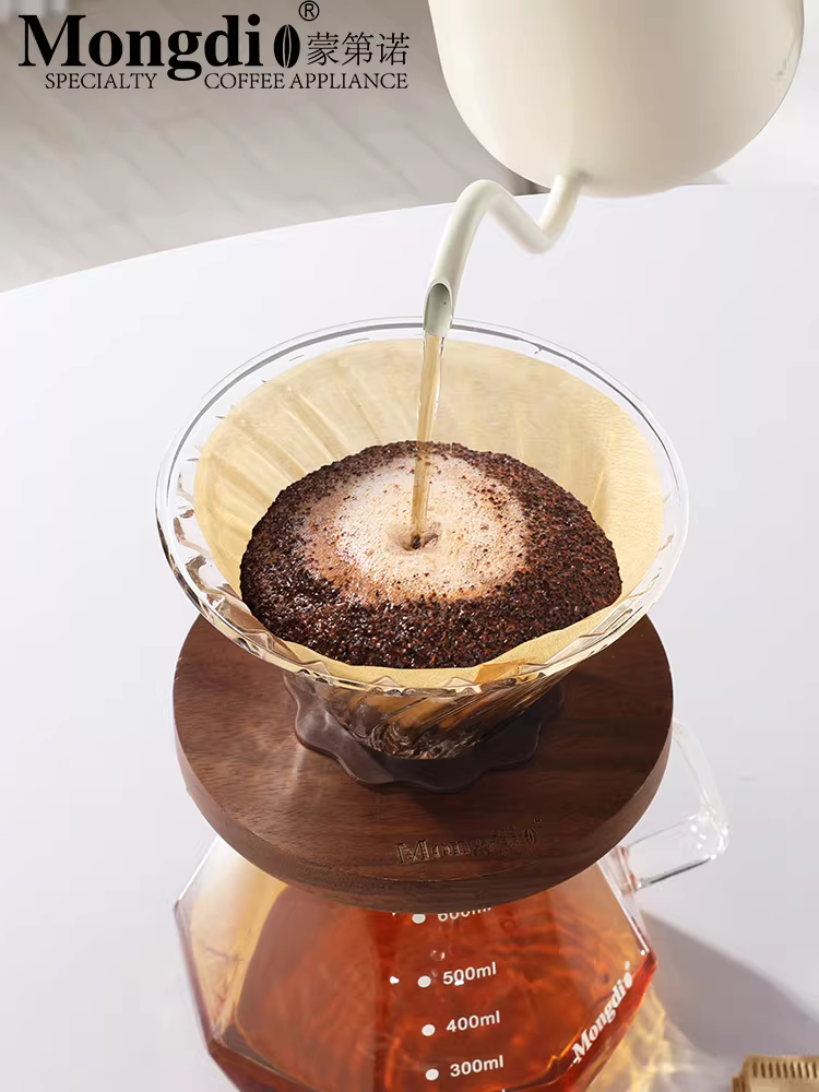 Bộ pha cà phê Pour-over Mongdio, cốc lọc Pour-over, phễu V60, ấm pha cà phê Pour-over, ấm chia cà phê, dụng cụ pha cà phê