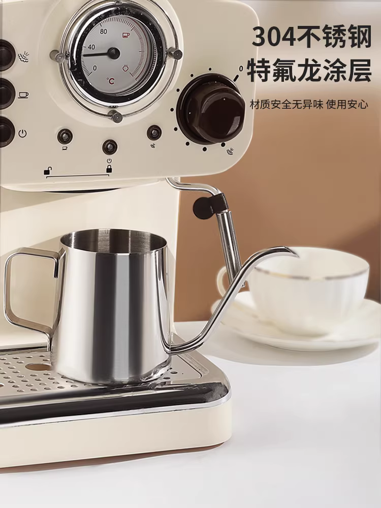 Ấm đun nước kiểu Mongdio, ấm đun nước cổ ngỗng nhỏ dùng trong gia đình, ấm đun nước bằng thép không gỉ, ấm pha cà phê