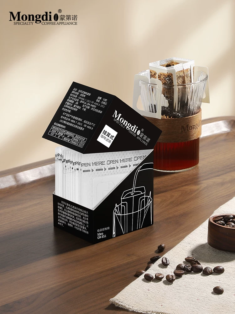 Túi lọc cà phê nhỏ giọt Mongdio giấy lọc cà phê lưới lọc cà phê túi lọc nhỏ giọt pha cà phê bằng tay
