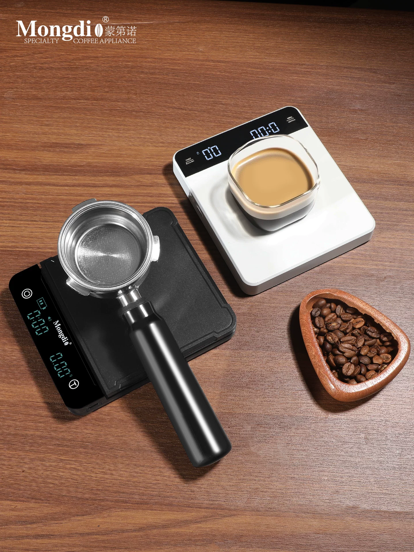 Cân điện tử cà phê Mongdio, cân cà phê, cân điện tử đặc biệt dành cho cà phê pha thủ công của Ý, thiết bị cân hạt cà phê
