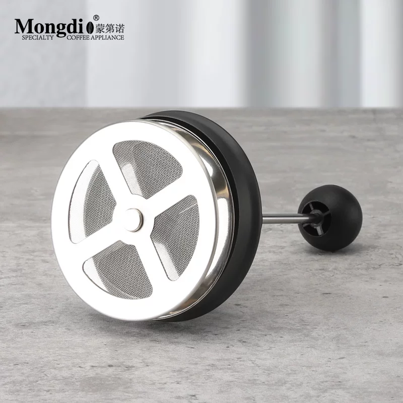 Máy tạo bọt sữa bằng tay Mongdio, máy tạo bọt sữa cà phê, máy tạo bọt sữa gia dụng bằng thép không gỉ