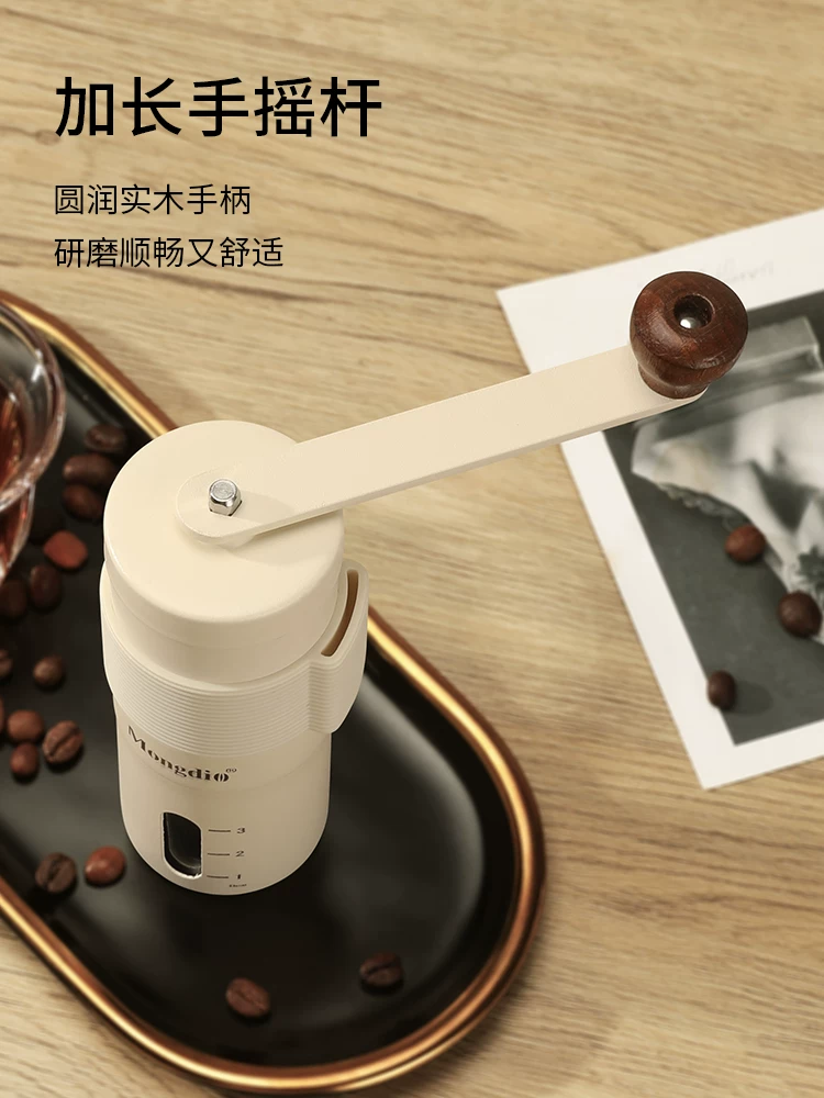 Máy xay cà phê quay tay Mongdio Máy pha cà phê thủ công Máy xay cà phê quay tay Máy xay cà phê cầm tay tại nhà Máy xay cà phê cầm tay