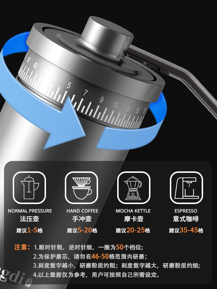 Máy xay cà phê cầm tay Mongdio máy xay cà phê bằng tay máy pha cà phê cầm tay máy xay cà phê cầm tay dụng cụ cầm tay