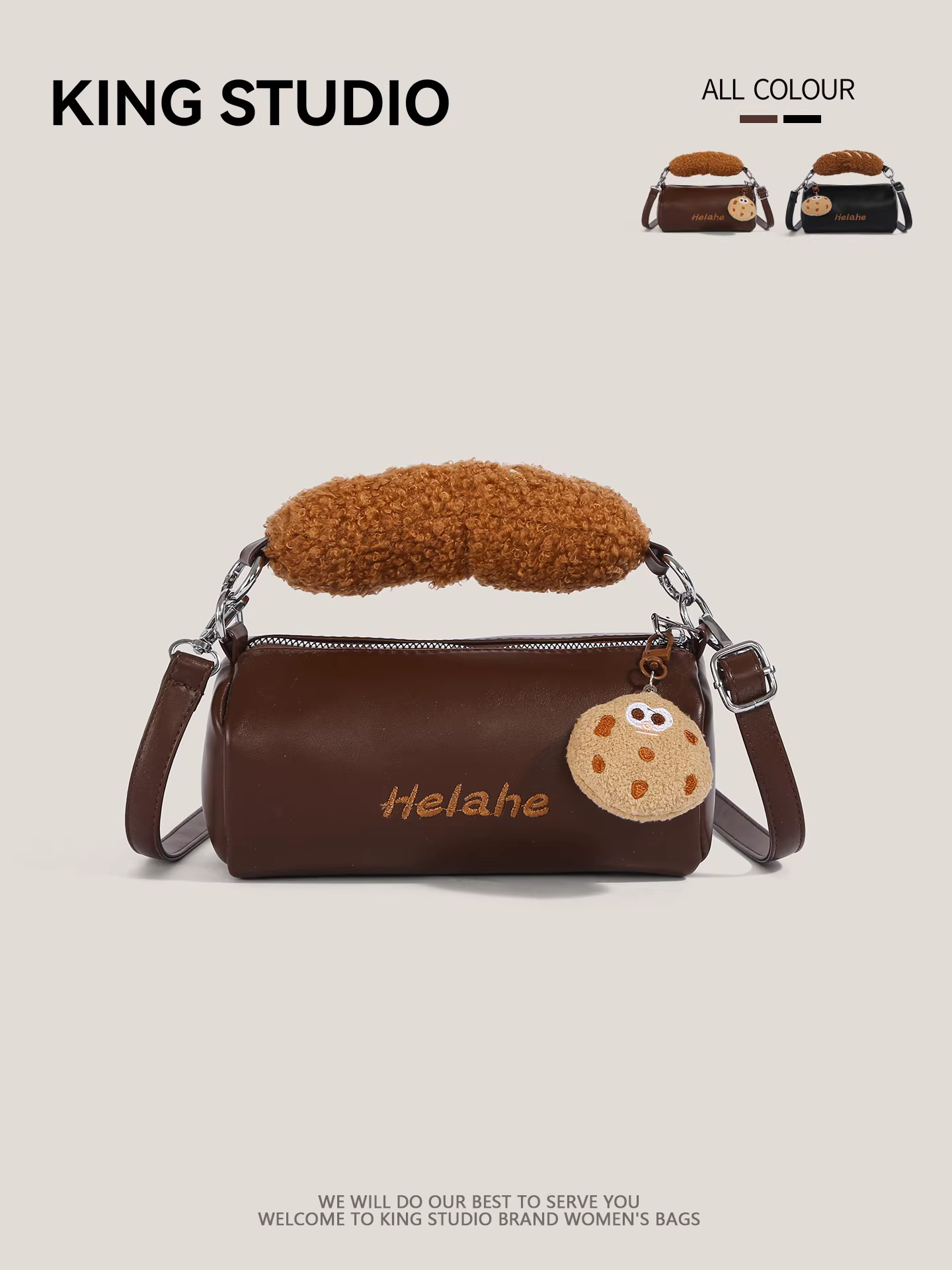 Túi đeo vai mini dễ thương dành cho nữ, mẫu mới 2026, kiểu dáng độc đáo, siêu hot, phong cách retro, đa năng, đeo chéo, đeo vai.