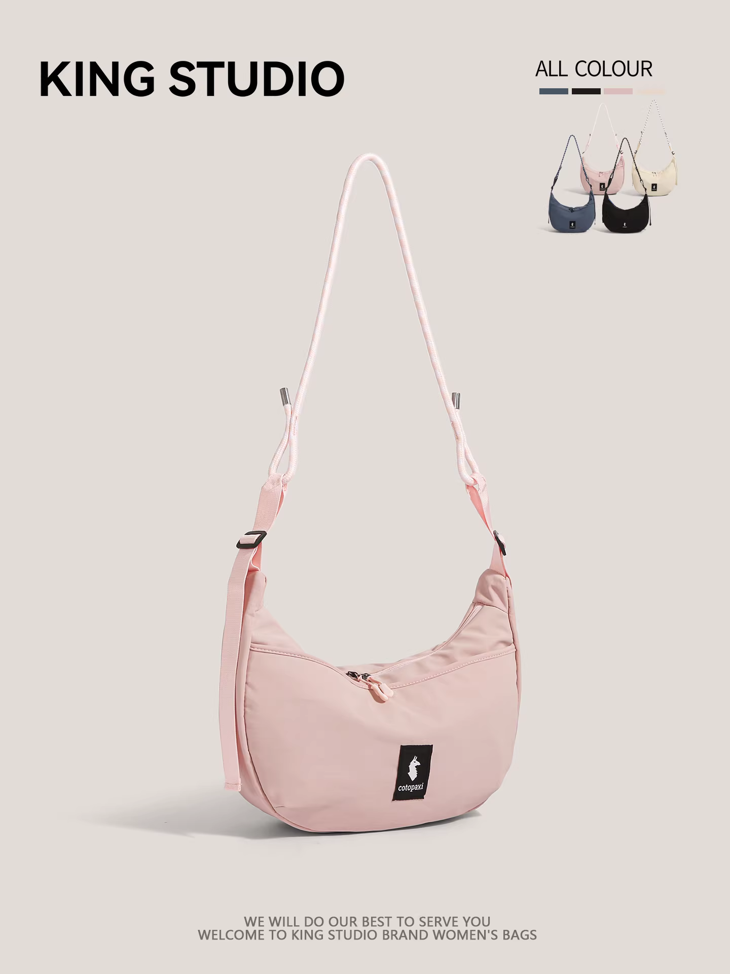 Túi nylon cỡ lớn dành cho nữ, kiểu mới 2025, phong cách thường ngày, đa năng, đeo vai, đeo chéo, đơn giản, nhẹ, kiểu dáng bánh bao