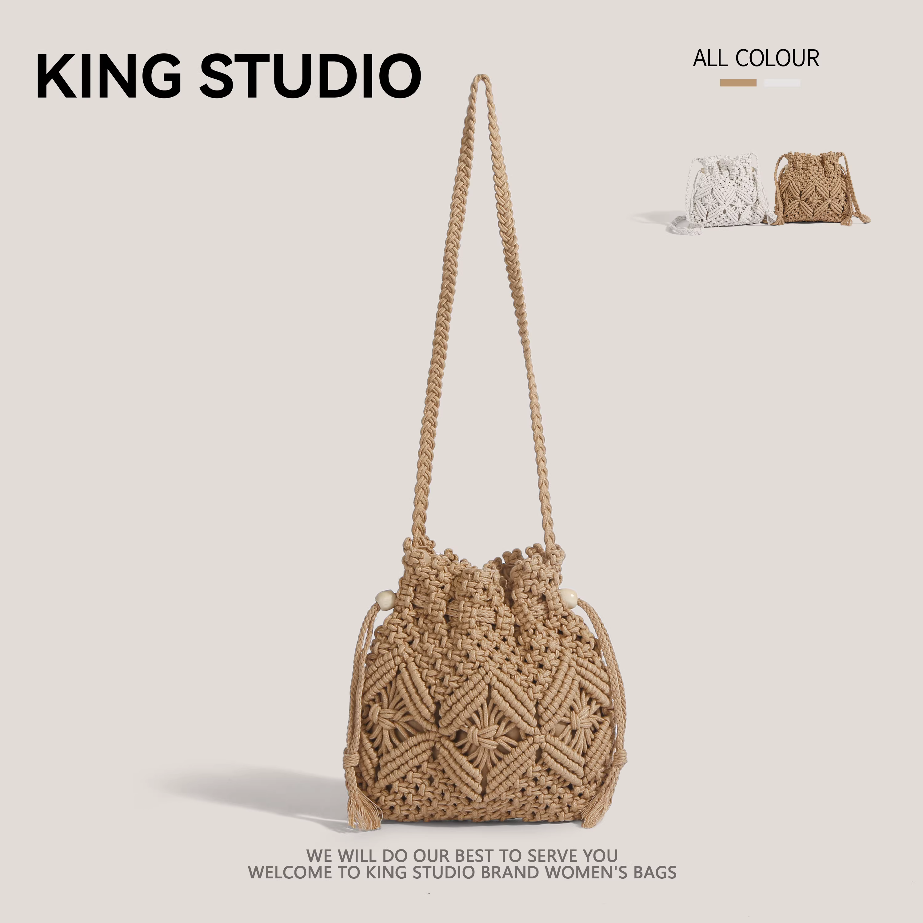 Túi xách cói độc đáo dành cho nữ, mẫu mới 2025, thời trang hè hợp xu hướng, túi đeo vai đan lỗ, túi đi biển