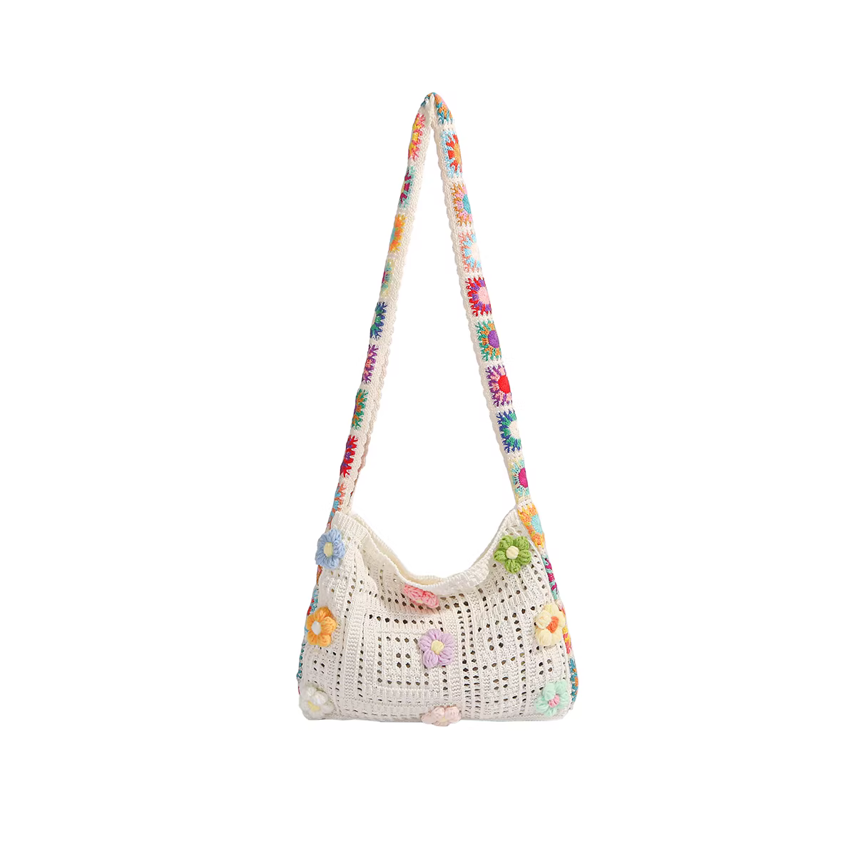 Túi xách nữ dệt hoa văn rỗng 2025, túi tote cỡ lớn, đi biển, du lịch, đeo vai, đeo chéo