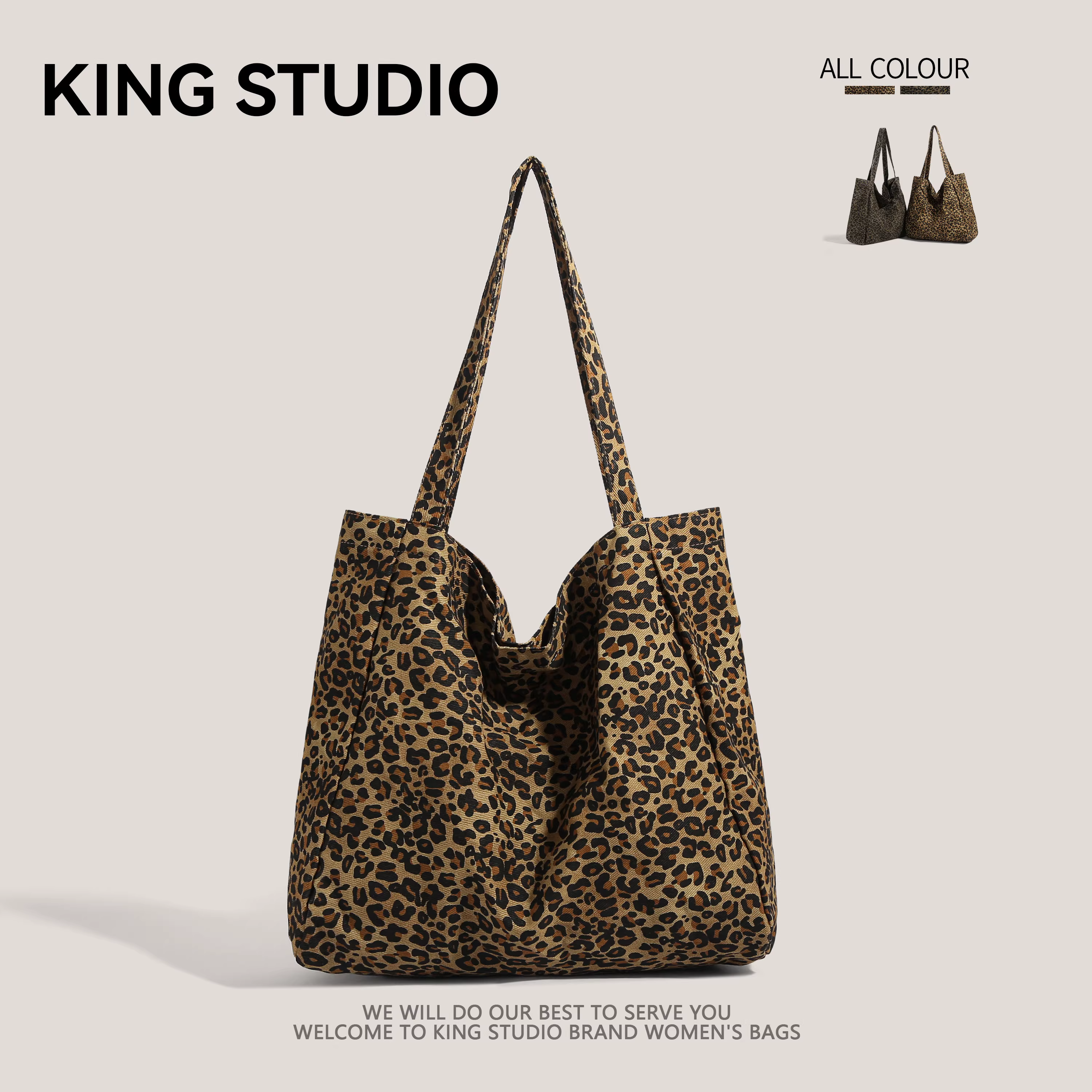 Túi vải in họa tiết báo độc đáo dành cho nữ, mẫu mới 2025, phong cách thời thượng, túi đeo vai tiện dụng, dung tích lớn, túi tote đi chợ, đi làm