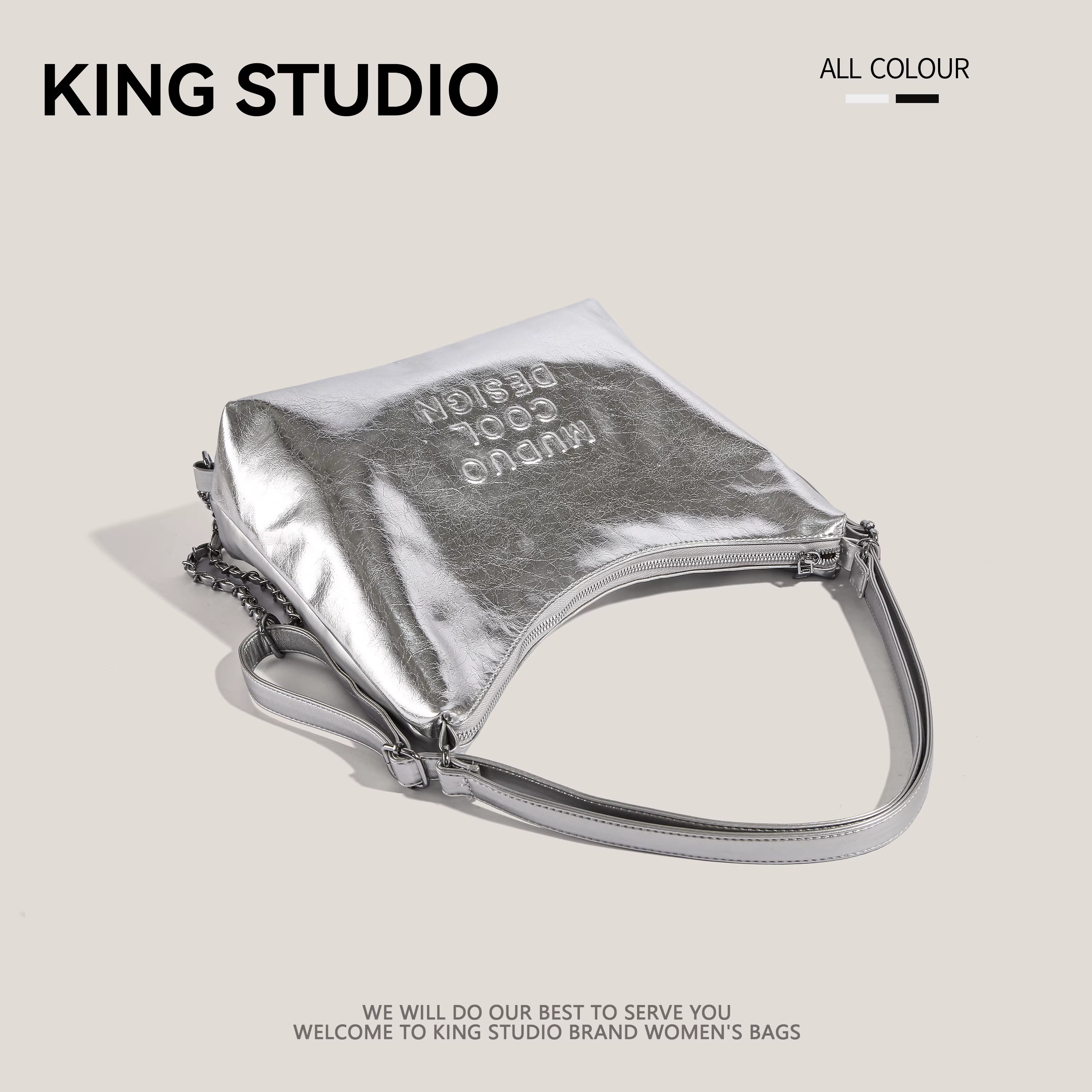 Ba lô nữ sinh thời trang mùa hè 2025, túi tote đi làm in chữ, dung tích lớn, kiểu dáng balo