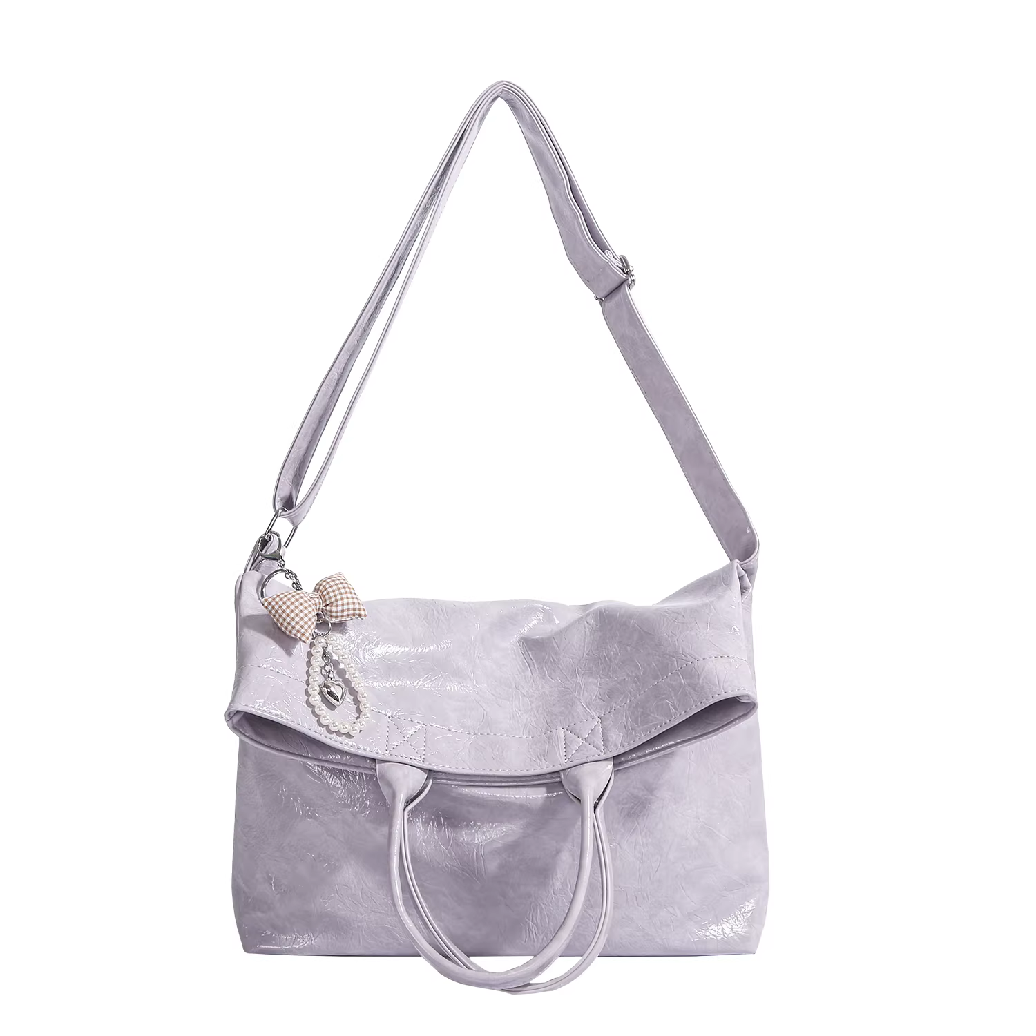 Túi xách đi làm cỡ lớn dành cho nữ, mẫu mới 2025, thời trang Hàn Quốc, đa năng, đeo vai, đeo chéo