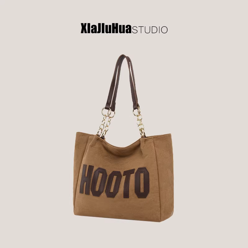 Túi xách cỡ lớn dành cho nữ 2025 mẫu mới, túi đeo vai học sinh, túi tote thời trang đi làm