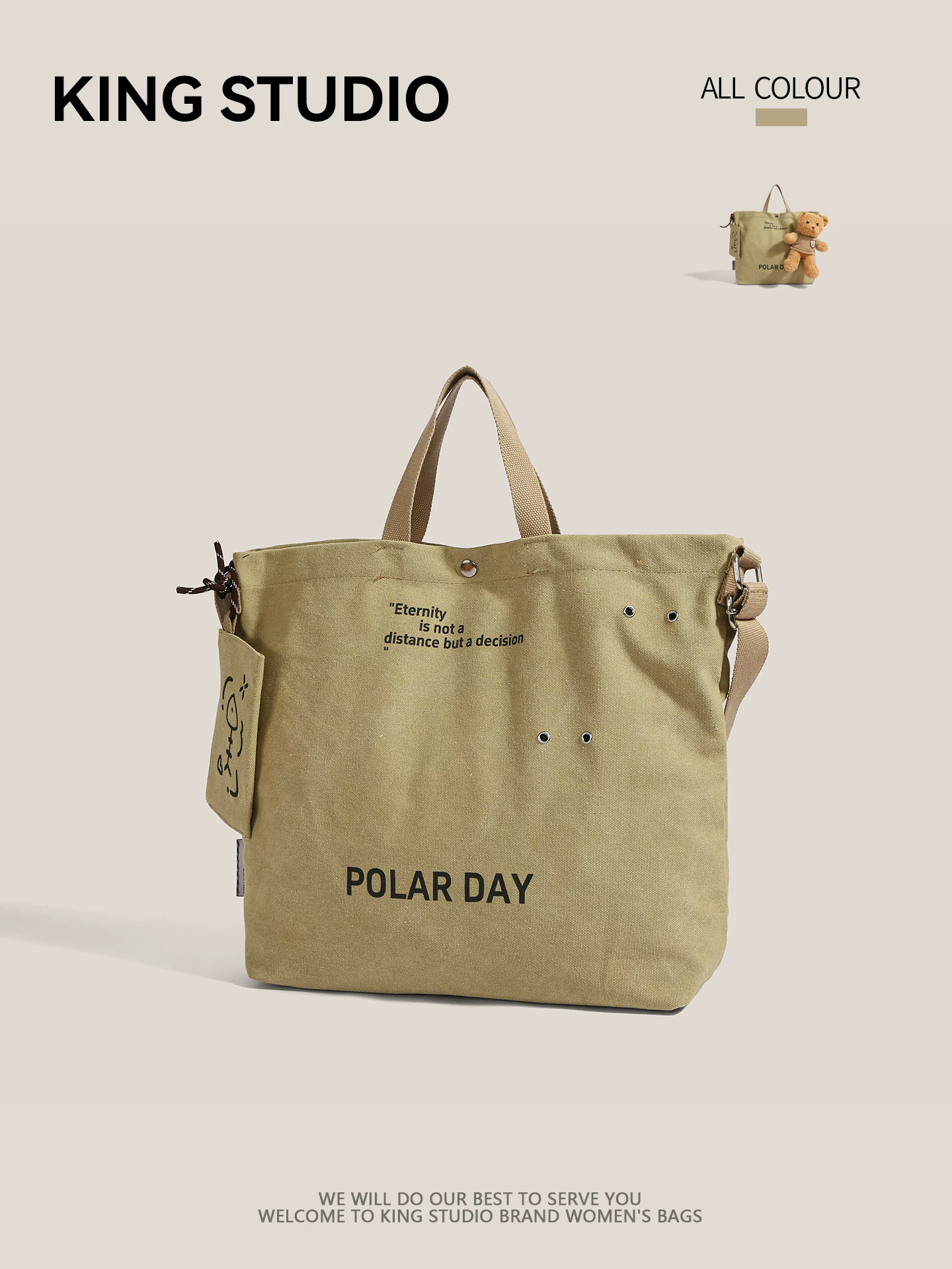 Túi tote vải bố cỡ lớn phong cách Hàn Quốc dành cho nữ, mẫu mới 2025, thời trang, đa năng, tiện dụng, đeo vai, đi làm