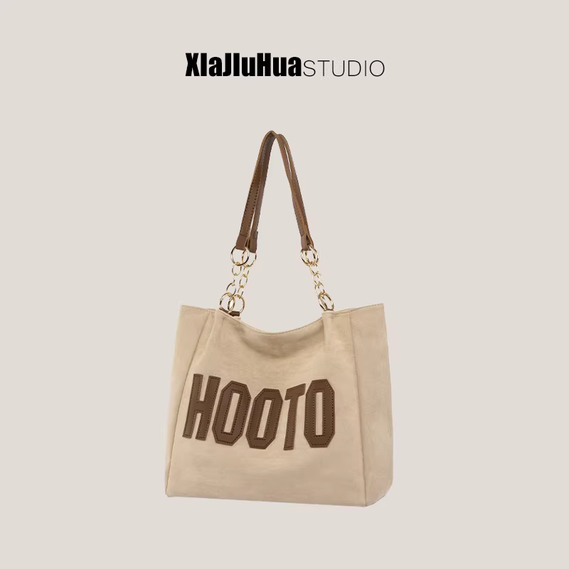 Túi xách cỡ lớn dành cho nữ 2025 mẫu mới, túi đeo vai học sinh, túi tote thời trang đi làm