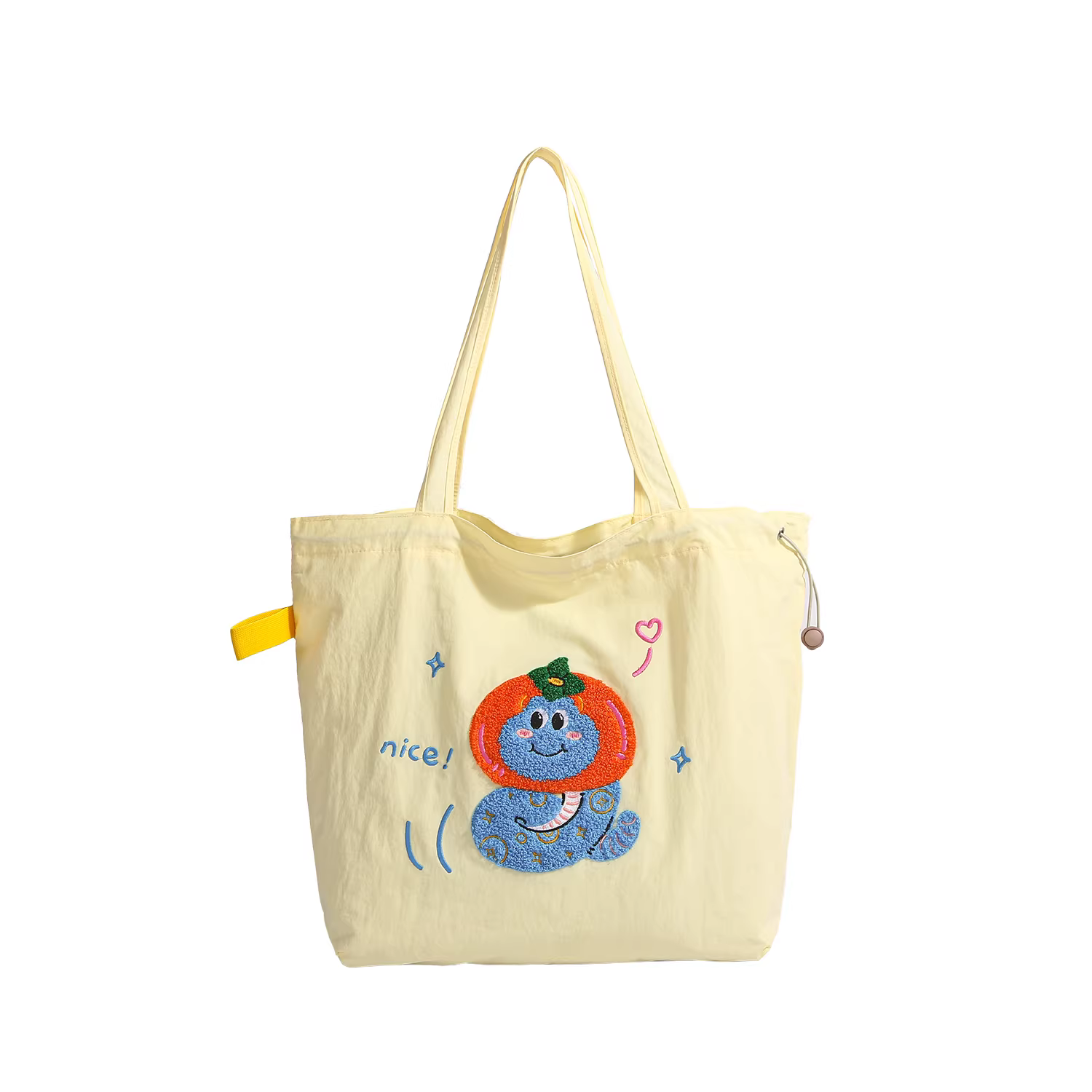 Túi vải Hàn Quốc cỡ lớn thời trang dành cho nữ 2025, đa năng, dễ thương, kiểu học sinh, túi đeo vai, túi đi làm