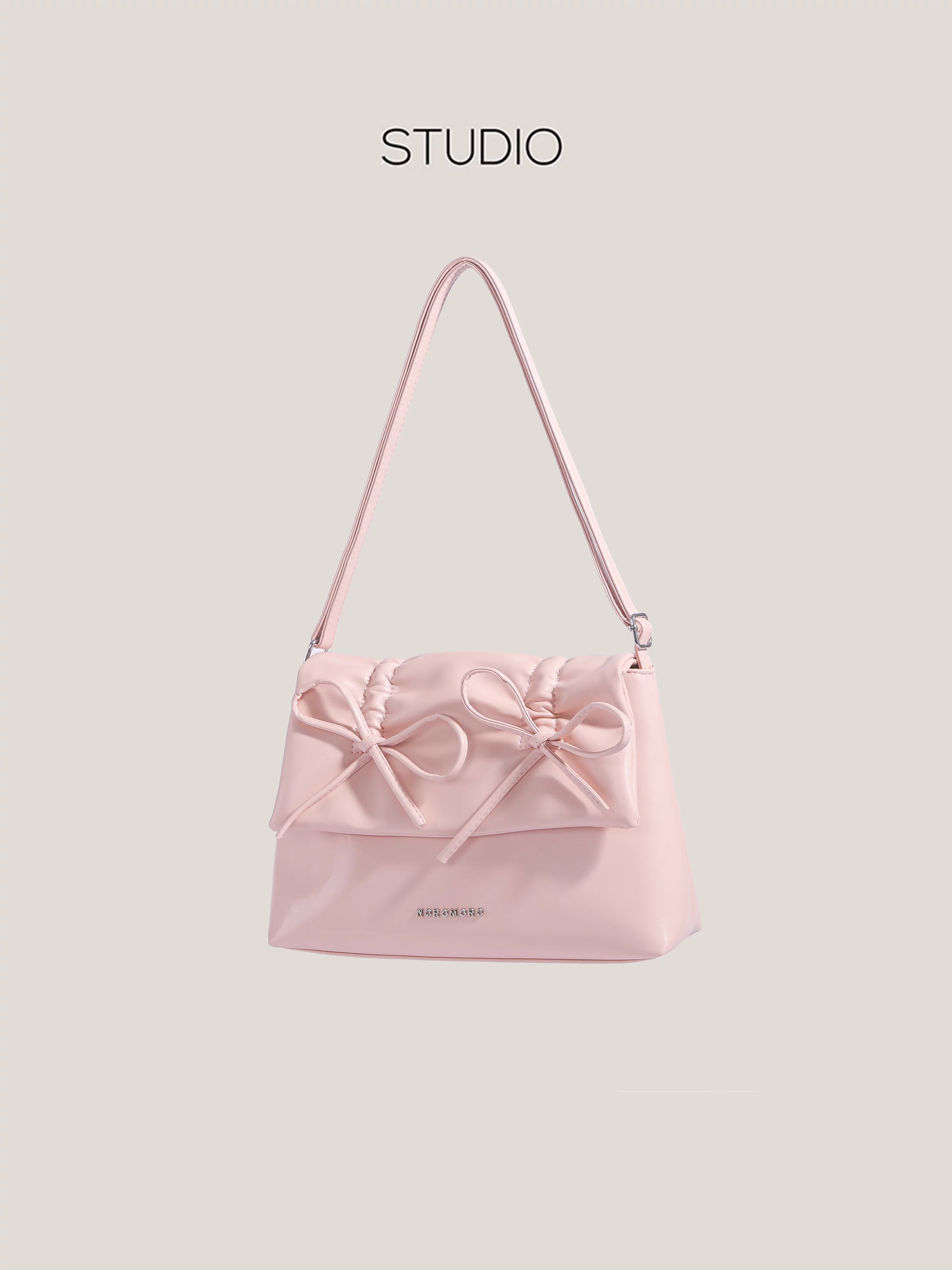 Túi xách nơ độc đáo dành cho nữ 2025, mẫu mới thời thượng, đơn giản, đa năng, túi đeo vai, túi tote cỡ lớn, tiện dụng cho người đi làm