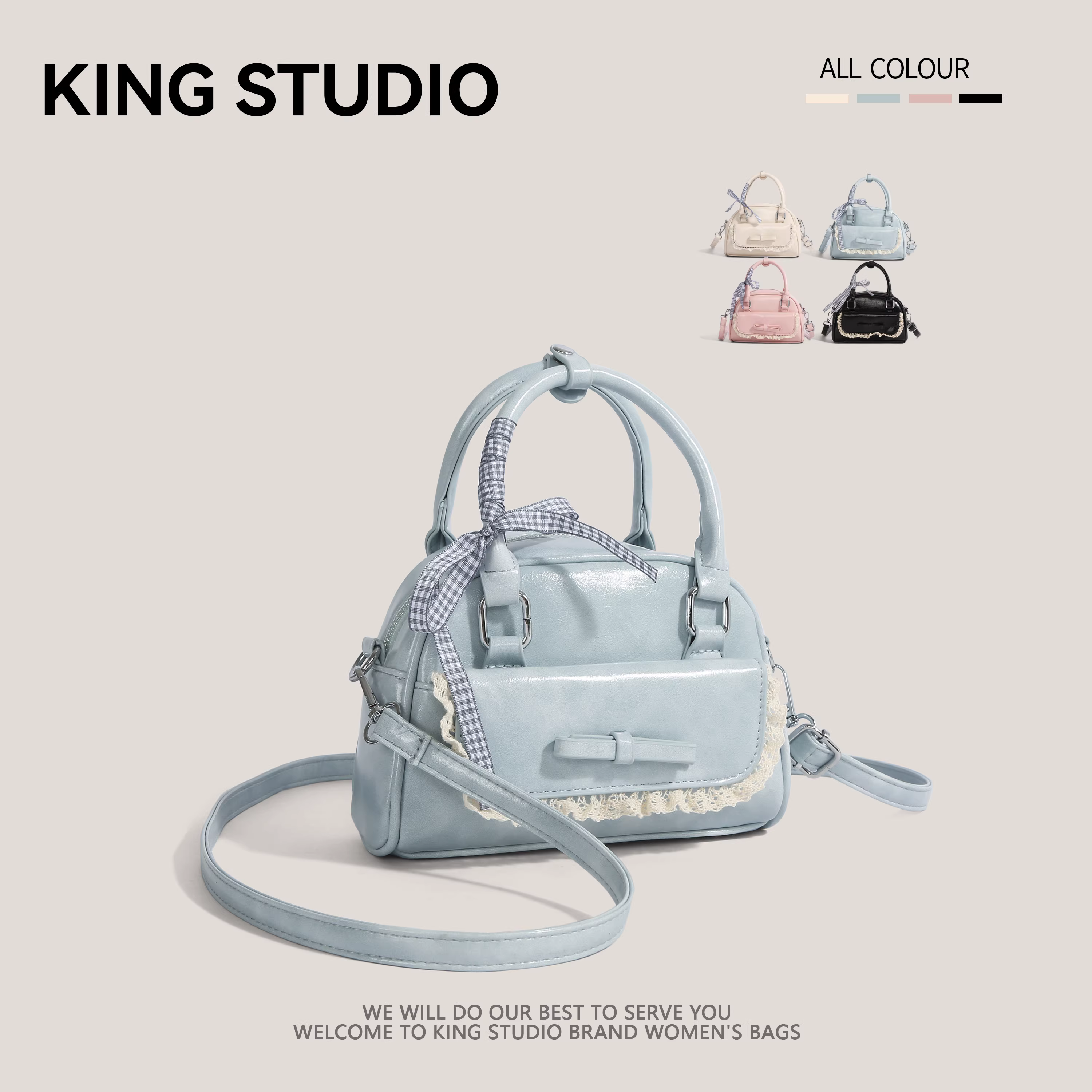 Túi nơ siêu hot mùa hè dành cho nữ, mẫu túi đeo chéo đa năng mới năm 2025, mang lại cảm giác cao cấp, túi bowling.