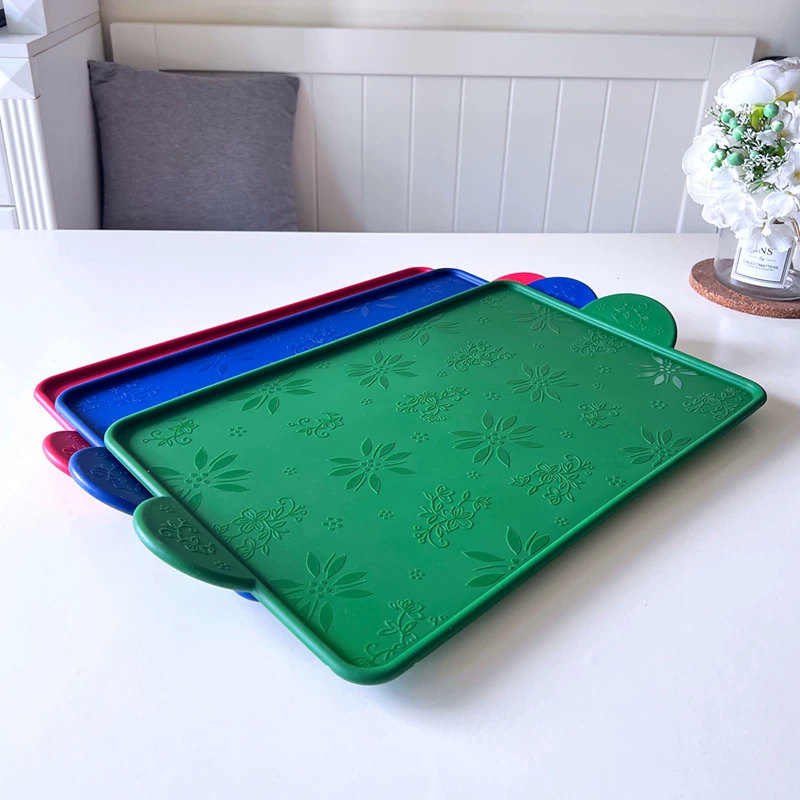 Được xuất khẩu sang Hoa Kỳ, khay silicon chuyên dụng cho lò nướng, khay nướng chịu nhiệt độ cao, khay hấp cơm, khay nướng cá, khay pizza.
