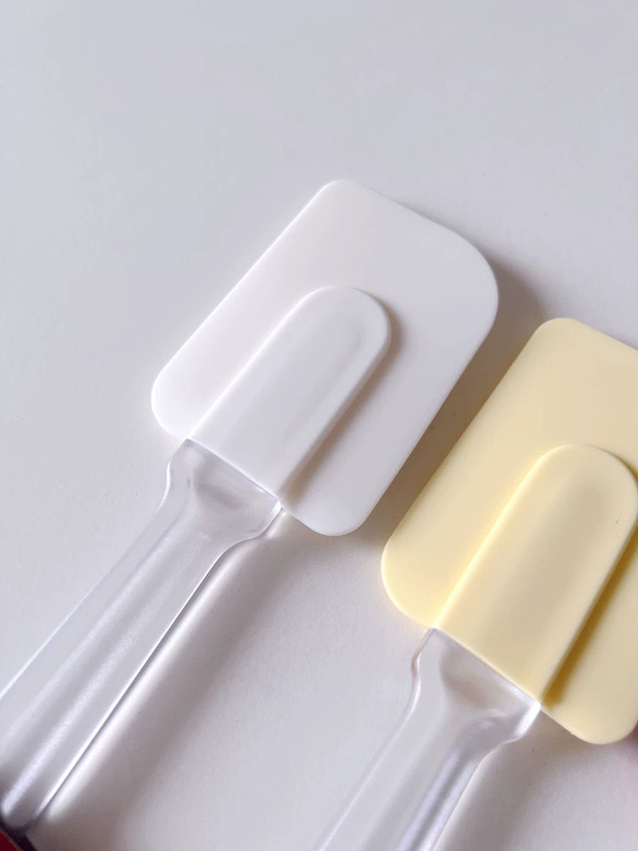 Dụng cụ cạo bánh silicon chịu nhiệt cao, thìa kem gia dụng, dao trộn, dụng cụ làm bánh, chịu nhiệt cao.