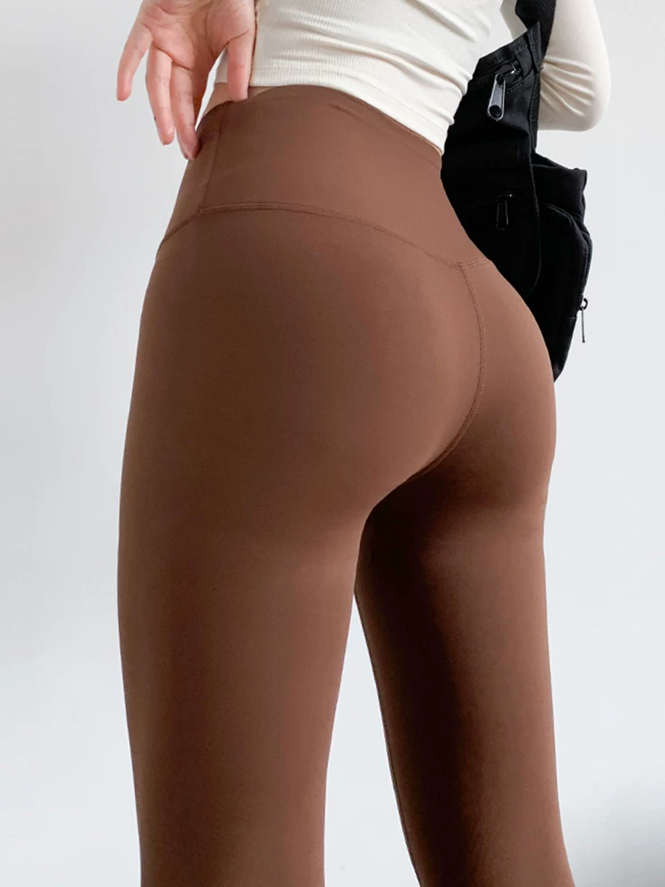 Quần tập thể dục đạp xe nâng mông cạp cao dành cho nữ, quần legging yoga co giãn nhanh khô, ôm bụng, tạo cảm giác như không mặc gì khi chạy bộ, thích hợp cho hoạt động ngoài trời.