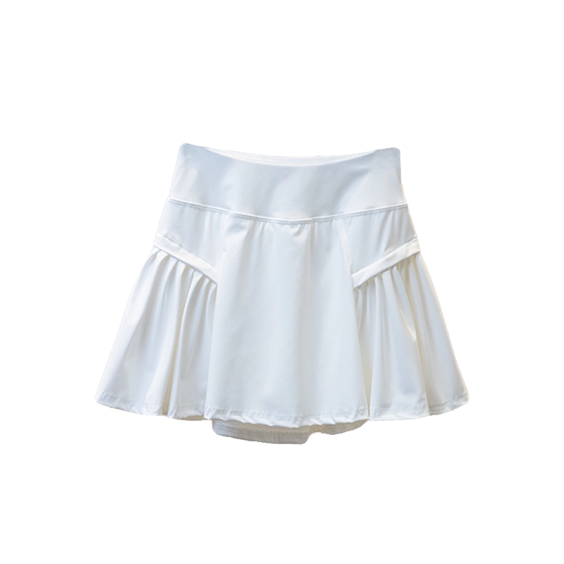 Váy tennis nữ, kiểu dáng mùa hè mới, chống lộ hàng, váy chạy bộ thể thao, nhanh khô chuyên nghiệp, váy yoga cầu lông che hông.